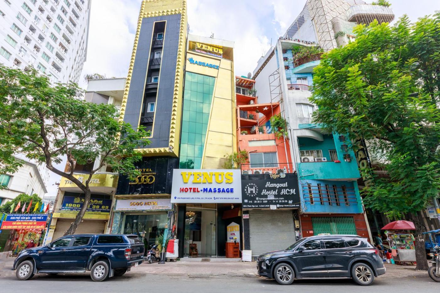 Venus Hotel & Massage - Bui Vien Walking Street Thành Pho Ho Chí Minh Esterno foto